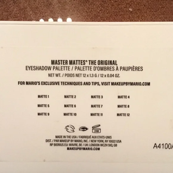 Makeup By Mario Matte Mastery Eyeshadow Palette - Picture 3 of 3